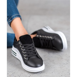 SHELOVET Sportovní Boty Na Platformě černý 1