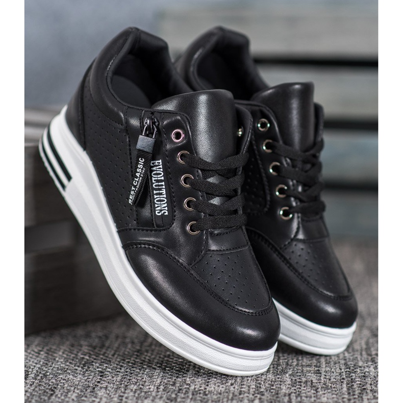 Weide Černé tenisky Evolutions černá 1