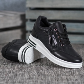 Weide Černé tenisky Evolutions černá 2