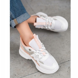 Weide Módní milostné tenisky bílý růžový vícebarevný 1