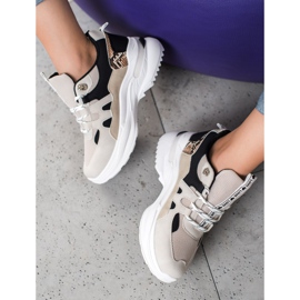 Weide Módní milostné tenisky hnědý černá vícebarevný 1