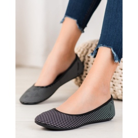 McKey Baletka v srdcích bílý černý 1