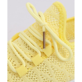 Žlutá sportovní obuv BB76 Žlutá 1 Žlutá sportovní obuv BB76 Žlutá 1