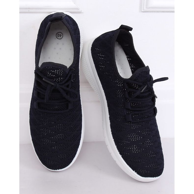 BB76 Námořnická námořnická modrá sportovní obuv žlutá 2