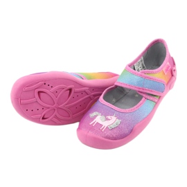Dětské boty Befado 123X048 růžový vícebarevný 3