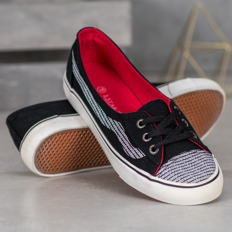 J. Star Černé tenisky černá 1