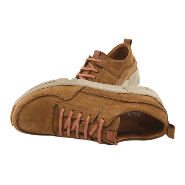 Šněrovací boty Badura 3374 hnědý 5