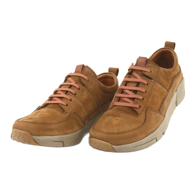 Šněrovací boty Badura 3374 hnědý 3
