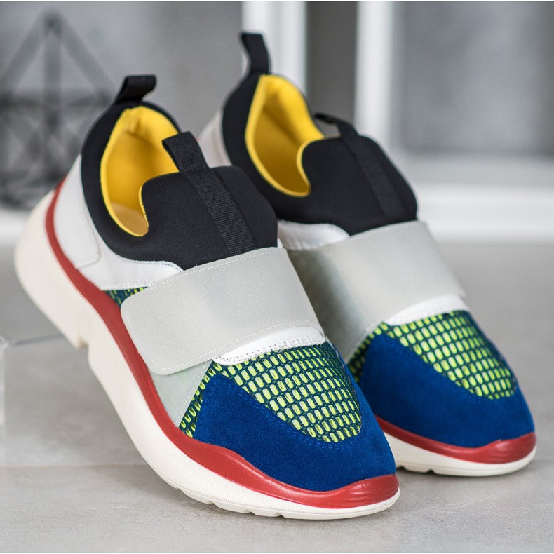 Sweet Shoes Lehké sportovní boty se suchým zipem vícebarevný 1
