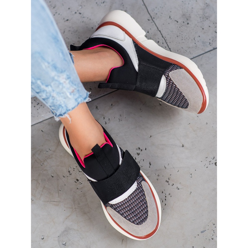 Sweet Shoes Lehké sportovní boty se suchým zipem vícebarevný 1