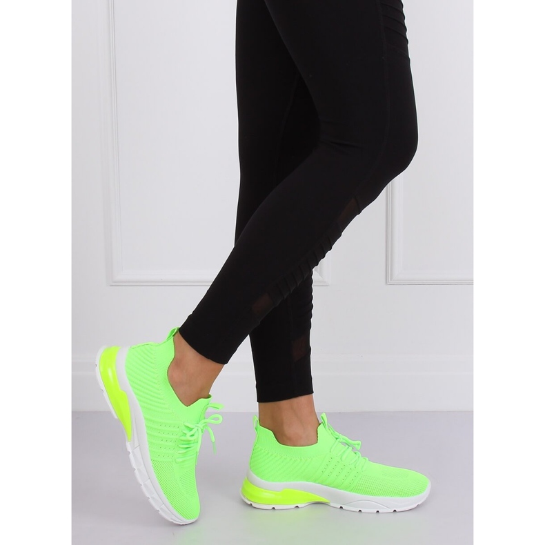 Neonová sportovní obuv ZH-6 Fluorescent Green zelená 1
