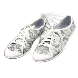 Befado dětské boty 248Q023 bílý šedá 3