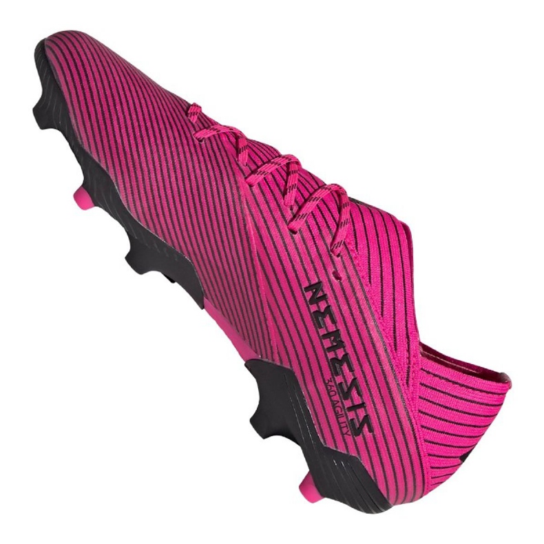 Kopačky Adidas Nemeziz 19.1 Fg Jr F99956 , růžová fialový 2