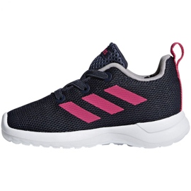 Boty adidas Lite Racer Cln K Jr BB7053 námořnická modrá růžový 2