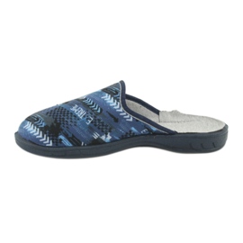 Barevné dětské boty Befado 707Y402 námořnická modř modrý 2