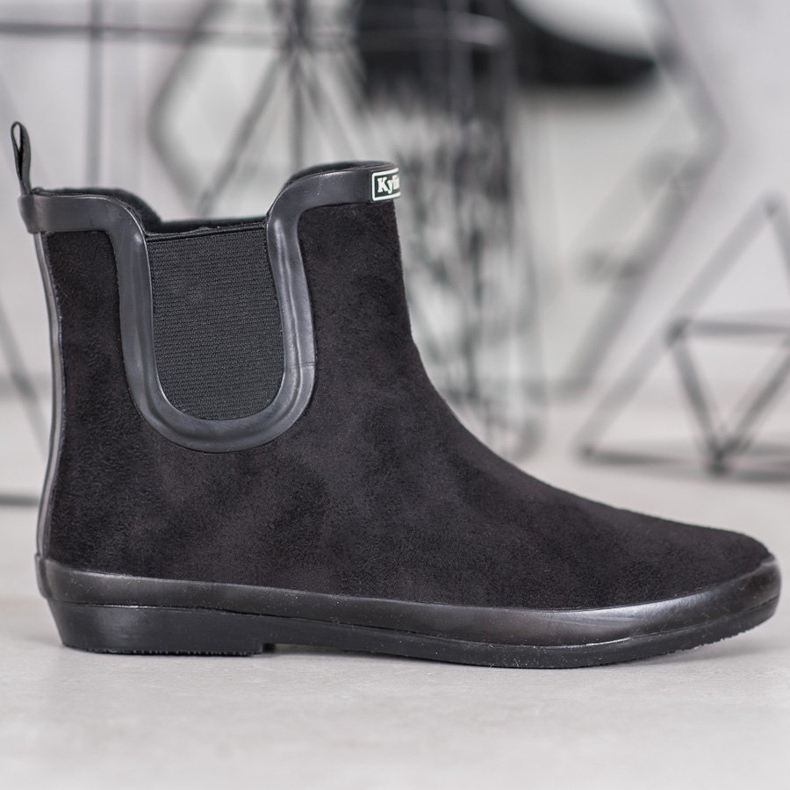 Kylie Černé galoše černý 1