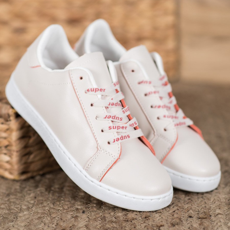 SHELOVET Super sportovní obuv hnědý oranžový 1