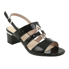 Dámské sandály Caprice s ozdobou 28208 černý 1