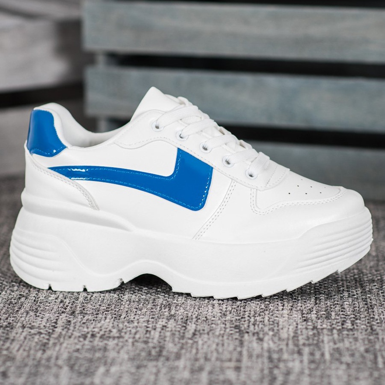 Kylie Tenisky Na Platformě bílý 1