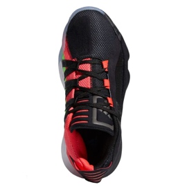 Boty Adidas Jr Dame 6 J EH2791 vícebarevný černý 2