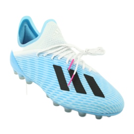 Boty Adidas X 19.1 Ag M FU7040 modrý 1