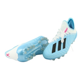 Boty Adidas X 19.1 Ag M FU7040 modrý 3