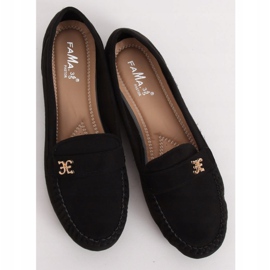 Černé Dámské černé mokasíny B2020 černé černá 1 Černé Dámské černé mokasíny B2020 černé černá 1