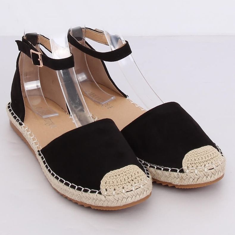 Černé dámské espadrilky YSD810 Black černá 1