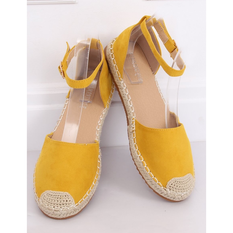 Dámské medové espadrilky YSD810 Yellow žluť 1