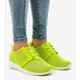 Zelená dámská sportovní obuv Z105 1 Zelená dámská sportovní obuv Z105 1