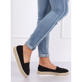 Černé dámské espadrilky T341P Black černý 2