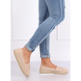 Dámské béžové espadrilky T341P Beige béžový 2