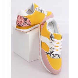 Dámská sportovní obuv BL203 žlutá vícebarevný 1