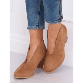 Přechodné kozačky se štěrbinovým velbloudem NS128P Camel hnědý 2