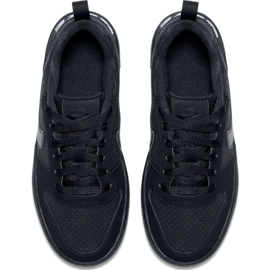 Nike Court Borough Low Gs 839985 001 černý 1