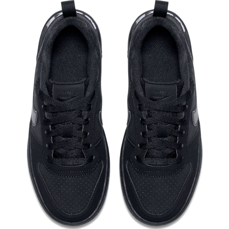 Nike Court Borough Low Gs 839985 001 černý 1