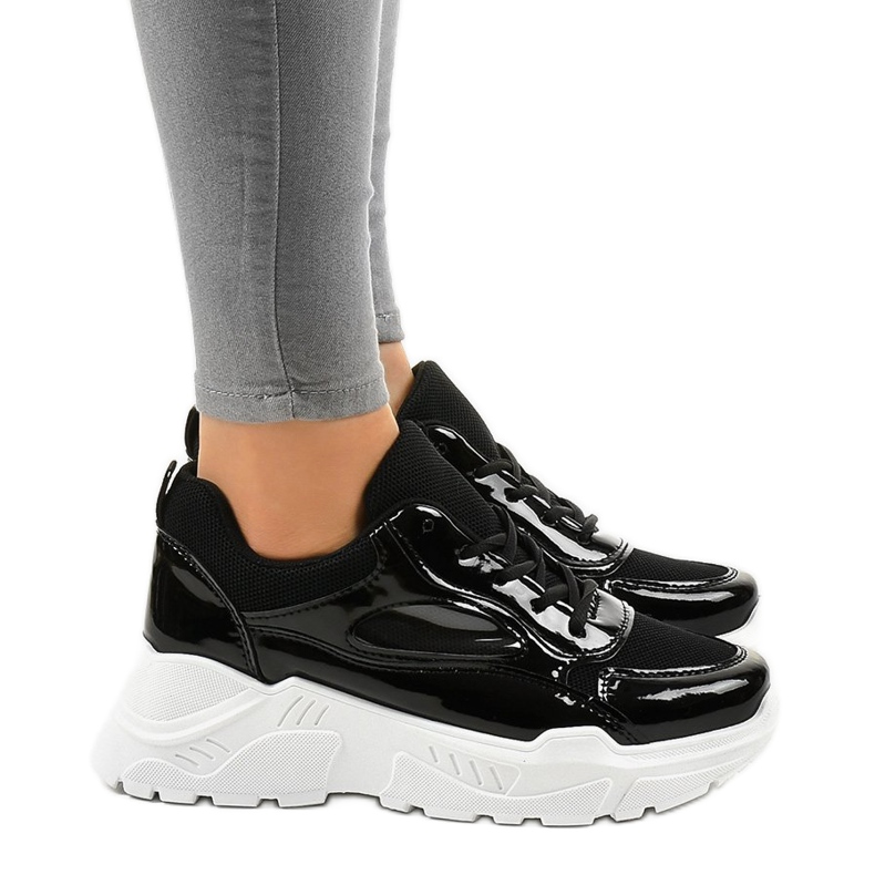 Černá módní sportovní obuv MS381E černý 1
