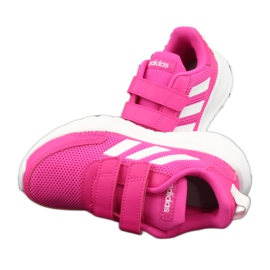 Boty Adidas Tensaur Run Jr EG4145 bílý růžový 5