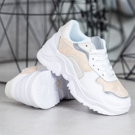 SHELOVET Lehké tenisky bílý 1