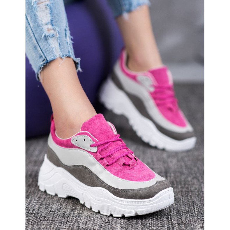 SHELOVET Barevné tenisky vícebarevný 1