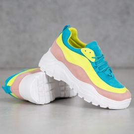 SHELOVET Barevné tenisky vícebarevný 2