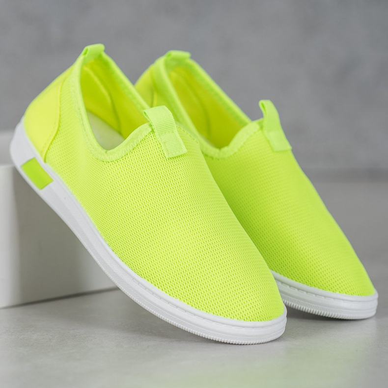 SHELOVET Vzdušná sportovní obuv zelená 2