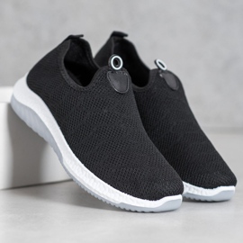 Diamantique Nazouvací sportovní obuv černá 1