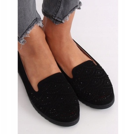 Black openwork lords ZA05P Black černý 2