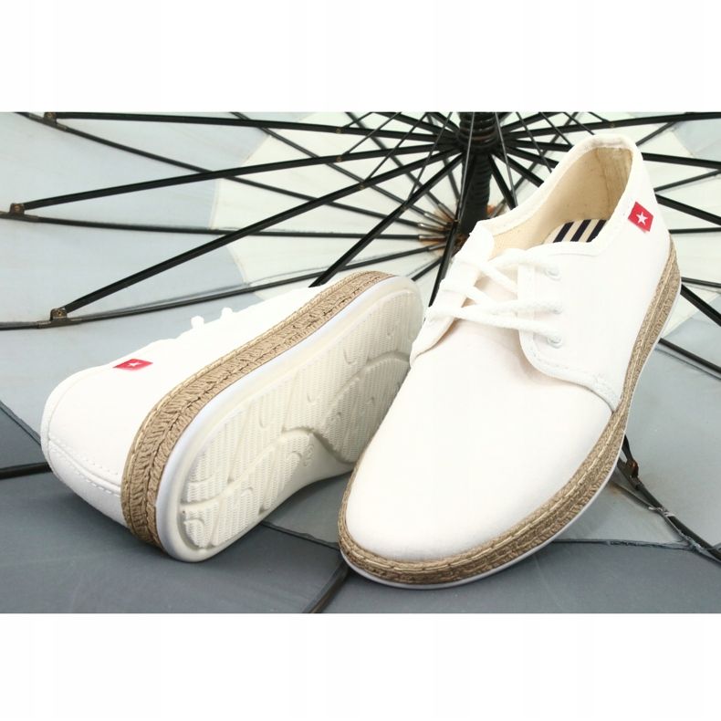 Espadrilky tenisek Big star FF276043 bílý 2