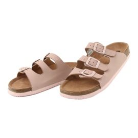 Profilované pantofle Big Star 274627 vícebarevný růžový 3