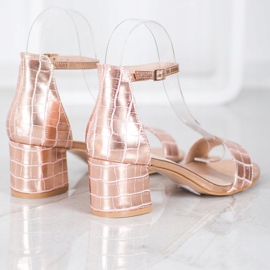 Seastar Sandály s eko kůží růžový 1