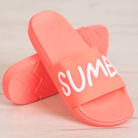 SHELOVET Gumové pantofle růžový 1