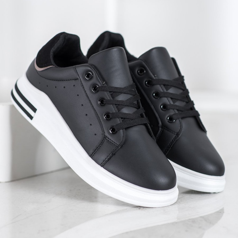 Diamantique Módní sportovní obuv černá 2