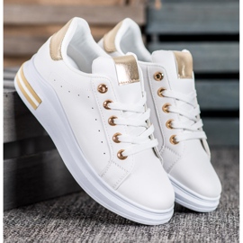 SHELOVET Módní sportovní obuv bílý 2